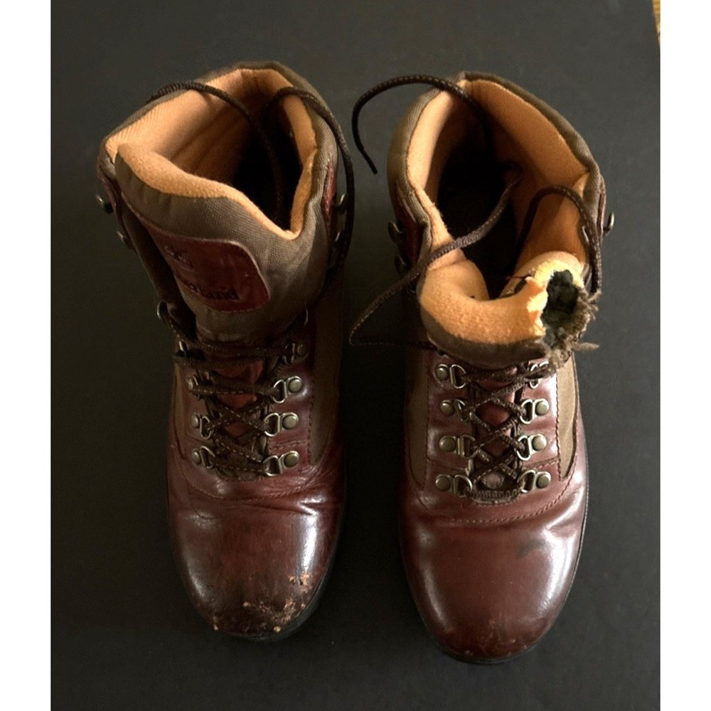 Timberland Men's Brown  Leather Boots Size 11M